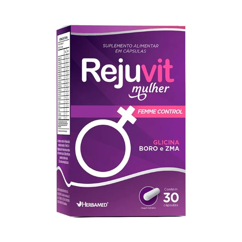 Rejuvit Mulher Femme Control 30cps