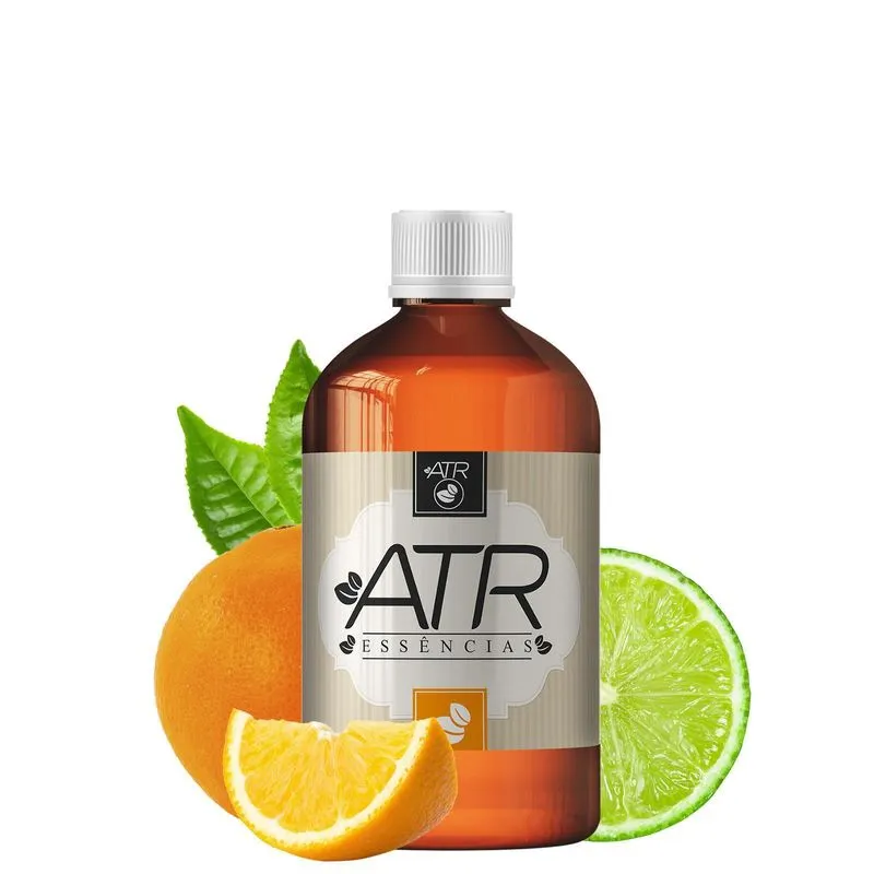 Essência Óleo Concentrada Aromática Laranja Com Limão 500ml