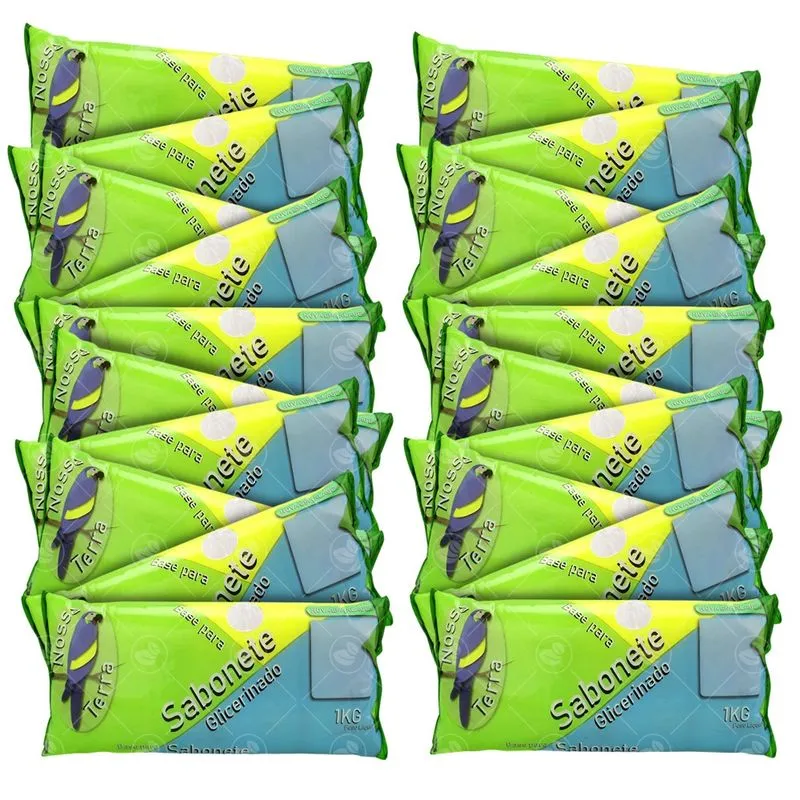 Base Glicerinada Para Sabonete Nossa Terra 20kg
