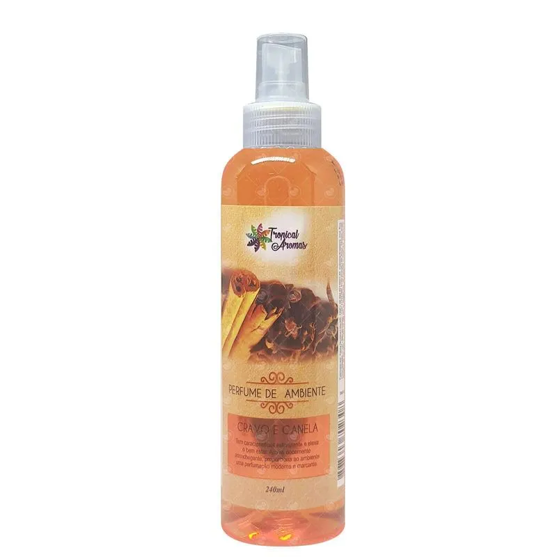 Perfumes De Ambiente E Home Spray Cravo E Canela 240ml
