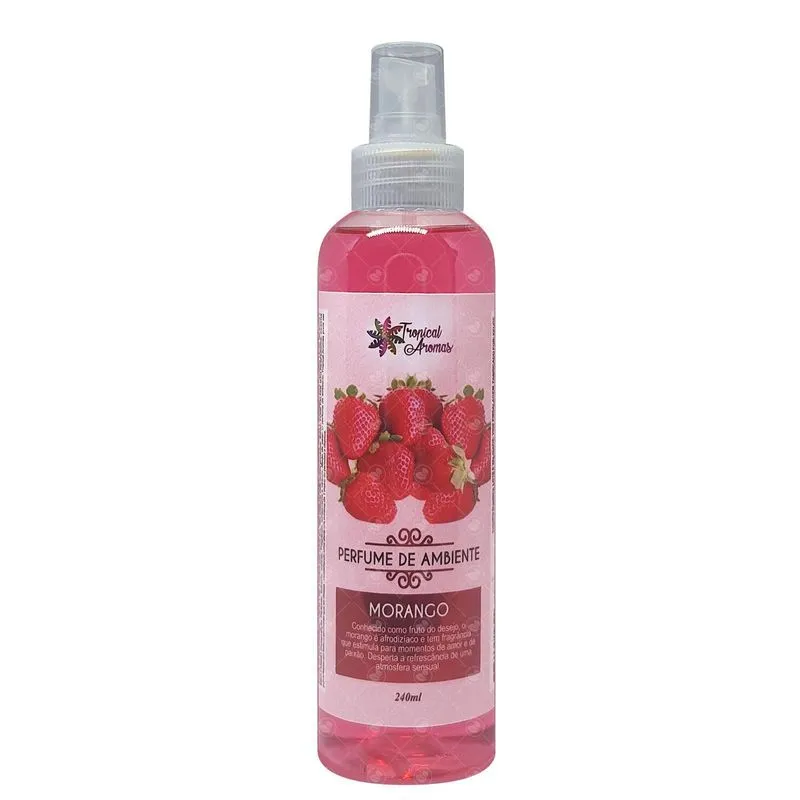 Perfumes De Ambiente E Home Spray Morango 240ml