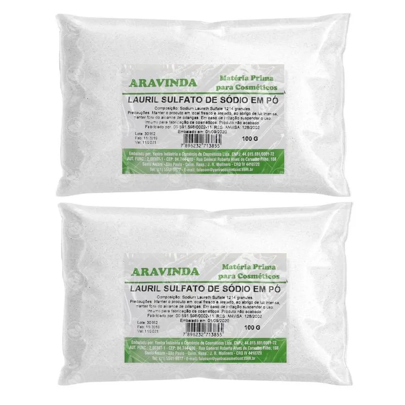 Lauril Em Pó Cosmetico Sabonete Espuma Desengordurante 200G