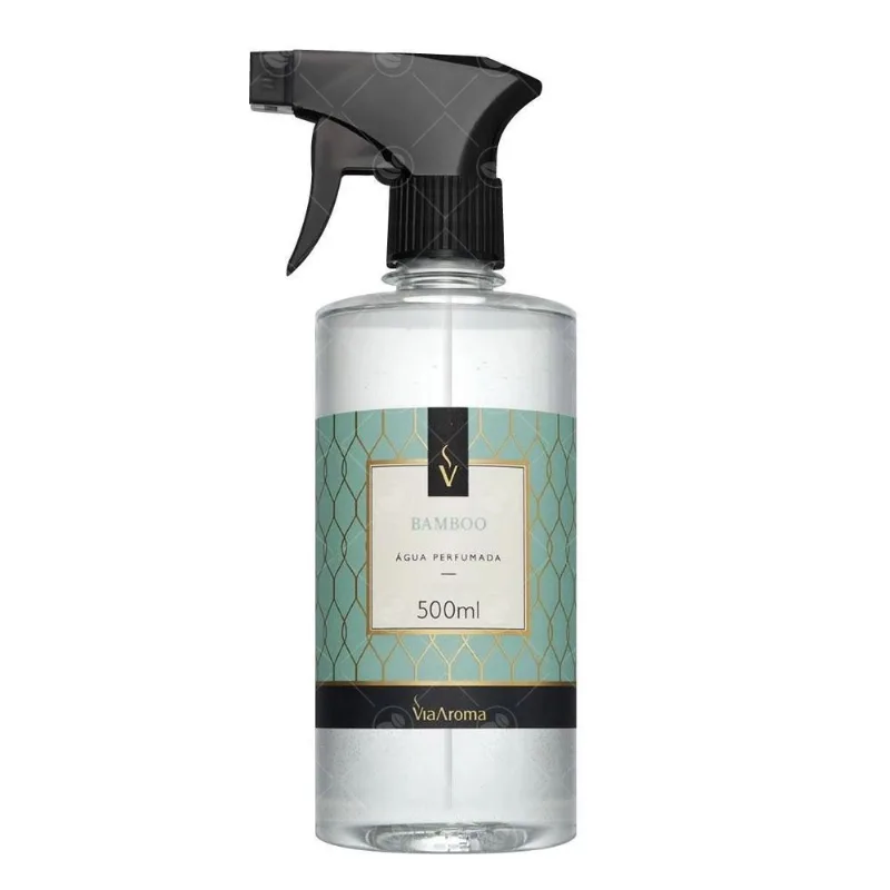 Água Perfumada E Aromatizador Tecido Via Aroma Bambu 500ml - ATR Essências