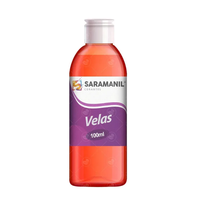 Corante Líquido Laranja Saramanil Velas Anilina A Óleo 100Ml - ATR Essências