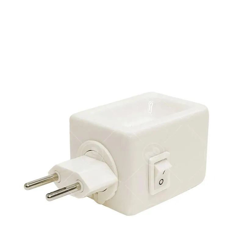 Difusor Elétrico Bi-volt Em Porcelana Branco Aromaterapia