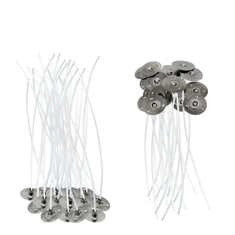 Kit 500 Pavio Especial Para Vela 10cm X 2mm Pacote Com 100un