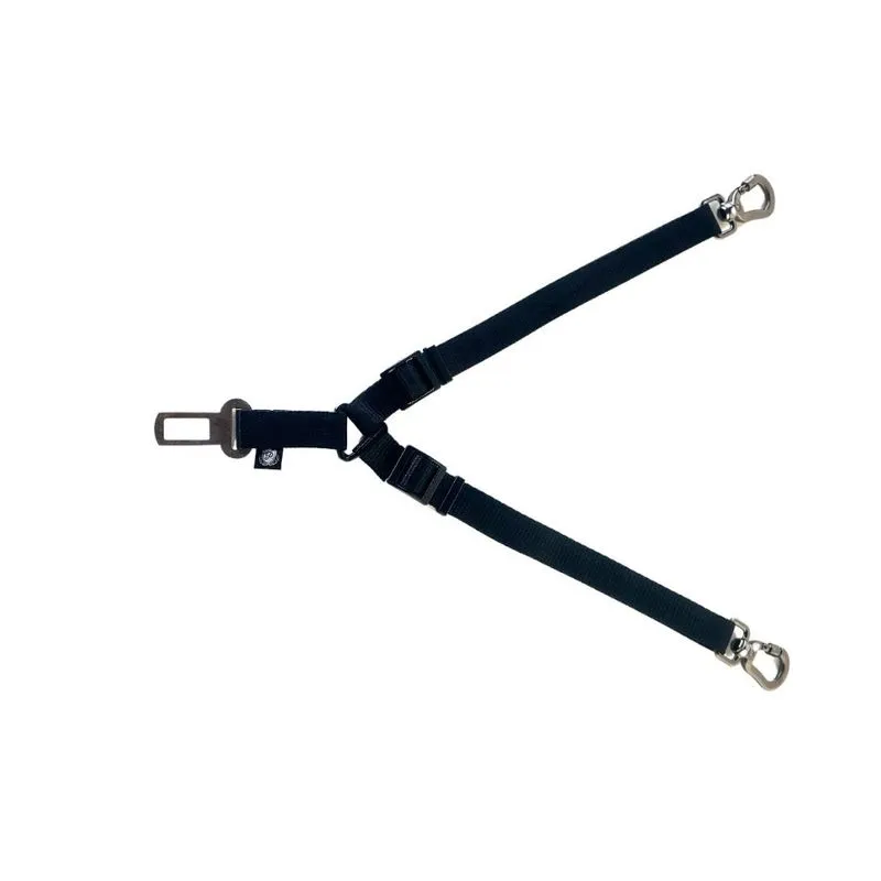 Cinto De Segurança Duplo Preto M Nylon M