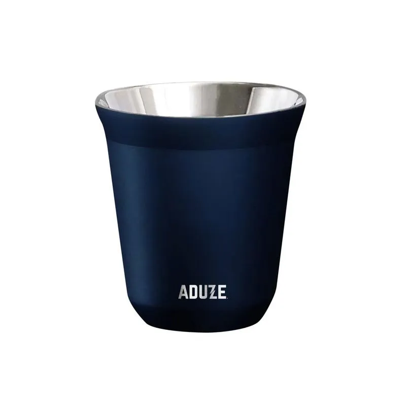 Xícara Térmica Aduze Azul 80ml Em Aço Inox