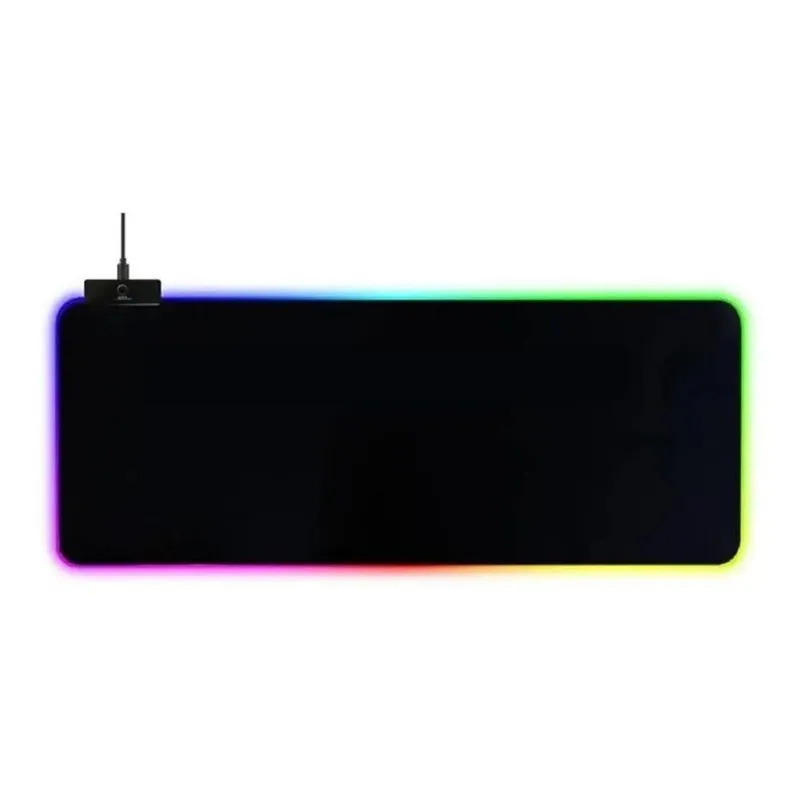 3x Mouse Pad Gamer Exbom Mp-led3080 De Emborrachado Liso Gra