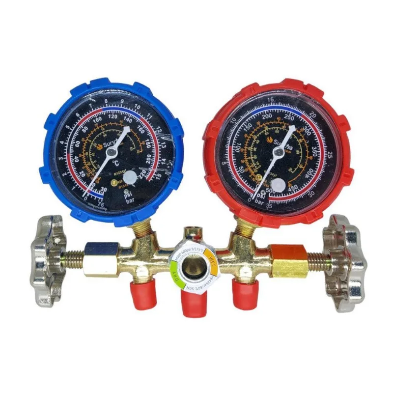 Manifold Automotivo Com Mangueira 150cm Maleta Engate Suryha