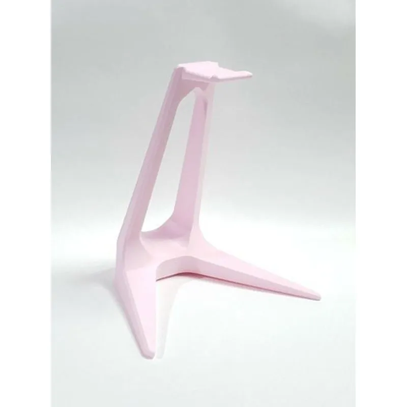 Suporte Gamer Para Fone De Ouvido Headset 20cm Rosa Claro