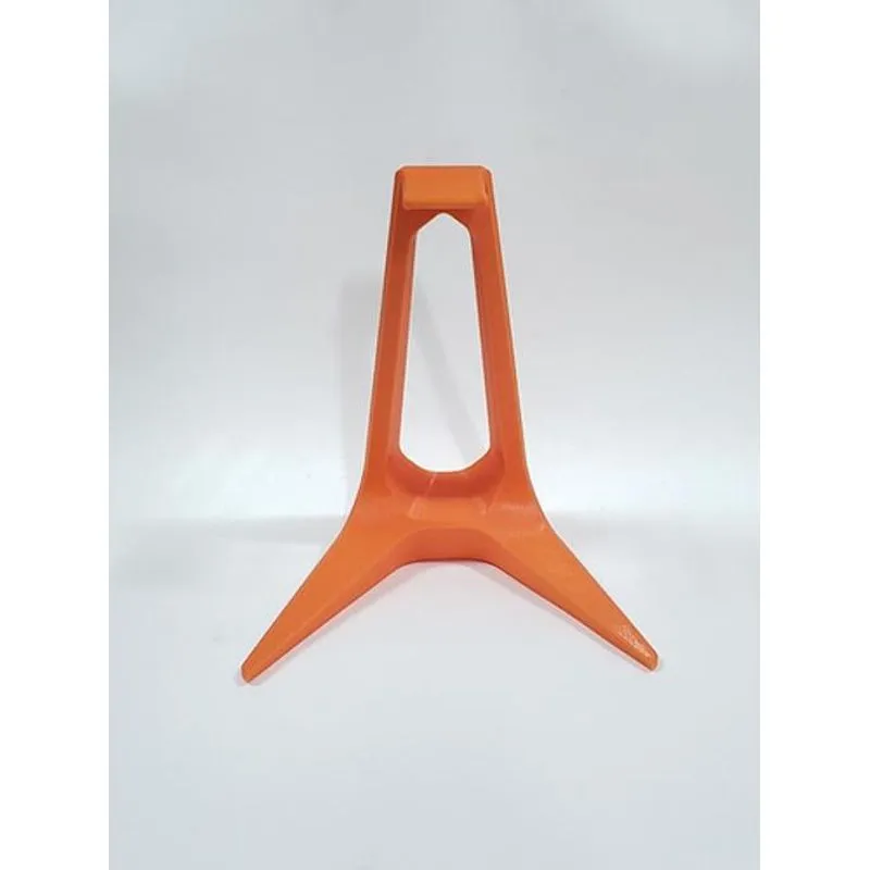 Suporte Gamer Para Fone De Ouvido Headset 25cm Laranja