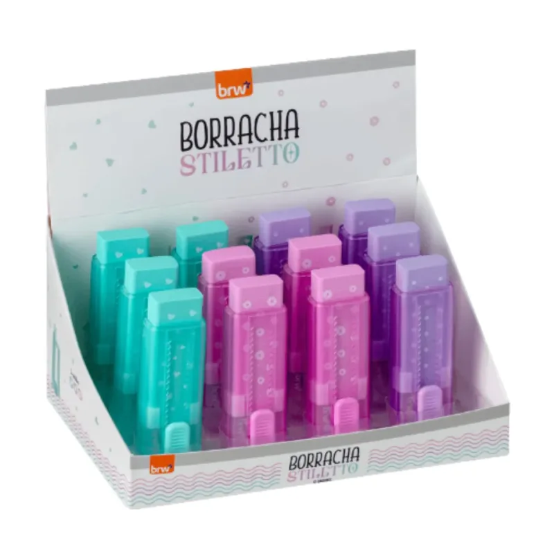 Borracha |Stiletto | Retratil 25g Sortida | BRW