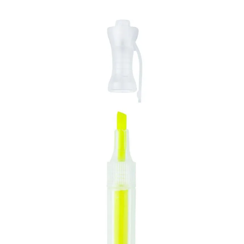 Marca Texto Fluorescente Transparente Brw Amarelo
