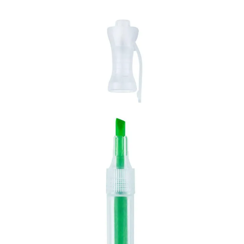 Marca Texto Fluorescente Transparente Brw Verde