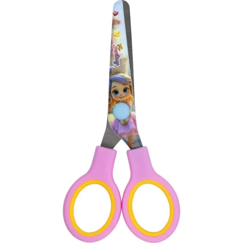 Tesoura Escolar Decorada Fantasy 13 CM BL.C/01