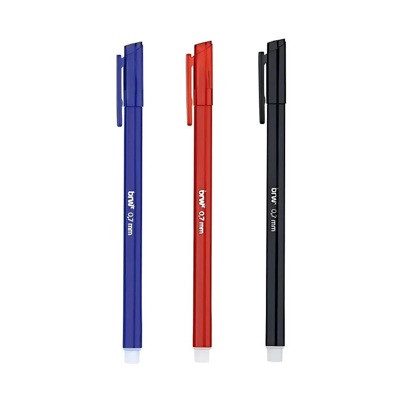 CANETA 0,7MM GEL APAGÁVEL BASIC CA0224 BRW