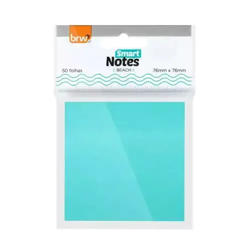 BLOCO SMART NOTES TURQUESA BEACH - Manaia Presentes
