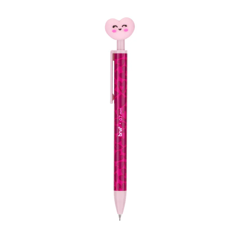 Lapiseira Plástica Divertida 0.7mm Girl Sortidas Brw 01un