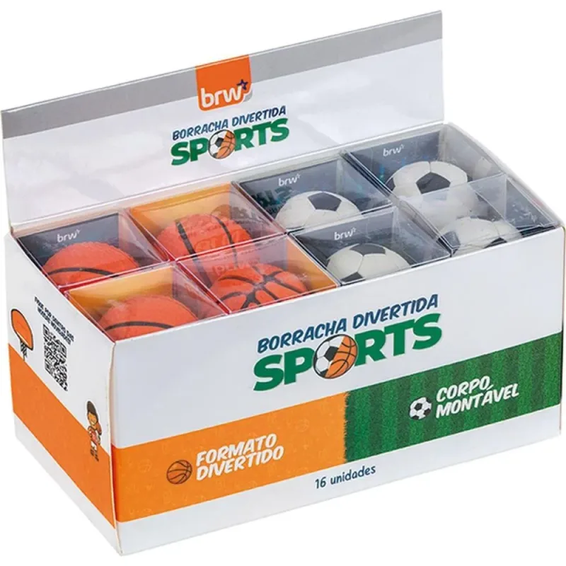 Borracha Decorada SPORTS BALL Desmontavel 2MOD. DP.C/16