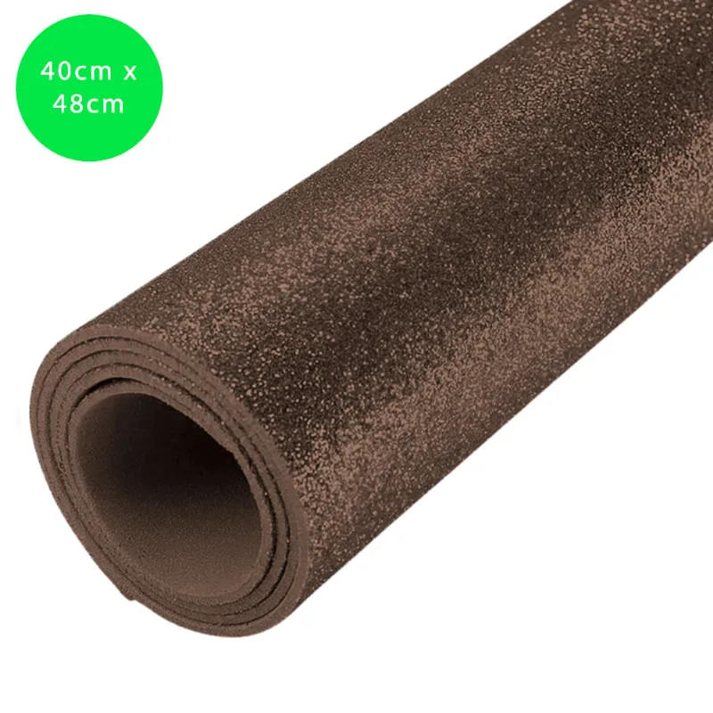 E.V.A Glitter 1,5mm 40x48 Marrom PE3508 Brw - 5FL