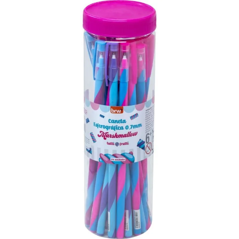 Caneta Esferografica Marshmallow 0,7MM (S) POTE-24