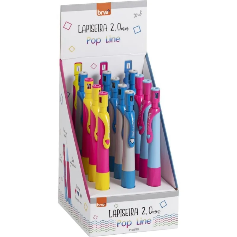 Lapiseira 2.0MM Plastica POP Line (S) DP.C/12