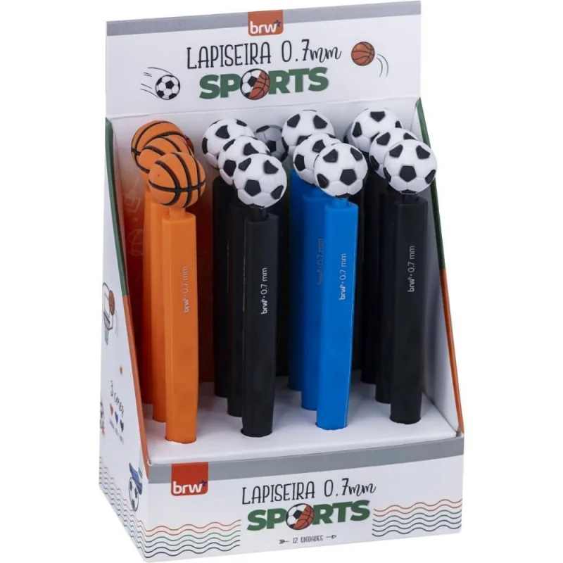 Lapiseira 0.7MM Plastica SPORTS Sortidas DP.C/12