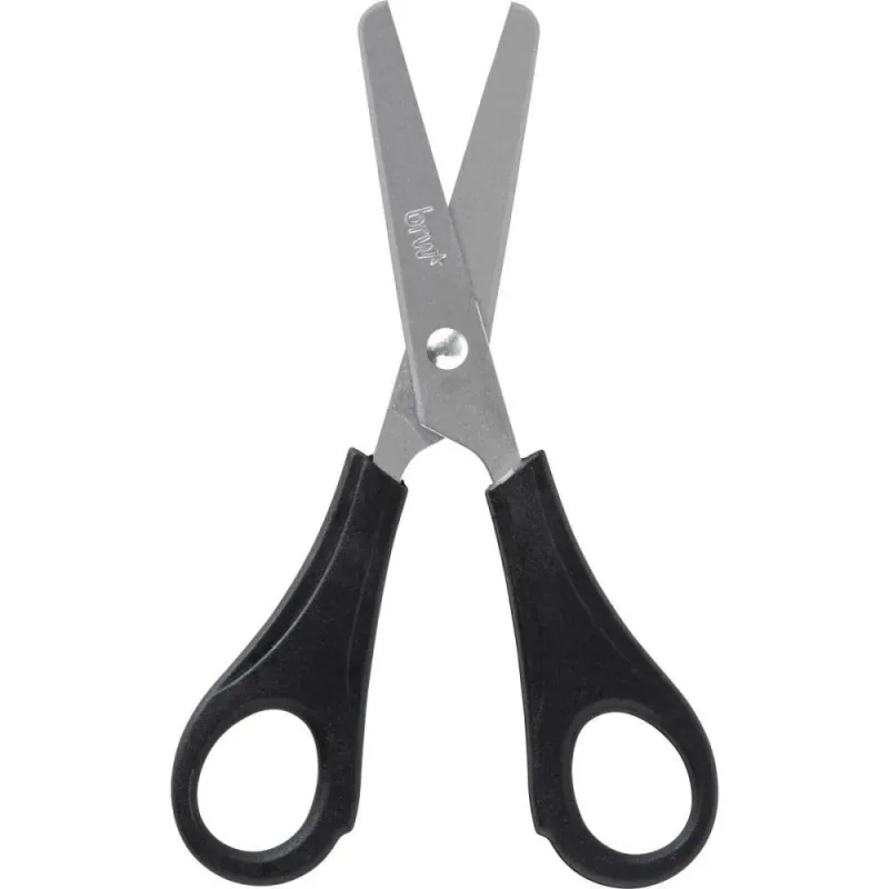 Tesoura Escolar Preta 13CM CX.C/60