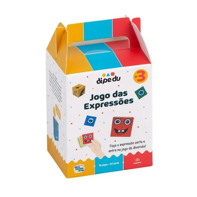 Brinquedo Didático Jogo Das Expressões Diepdu Brw - DPD0060