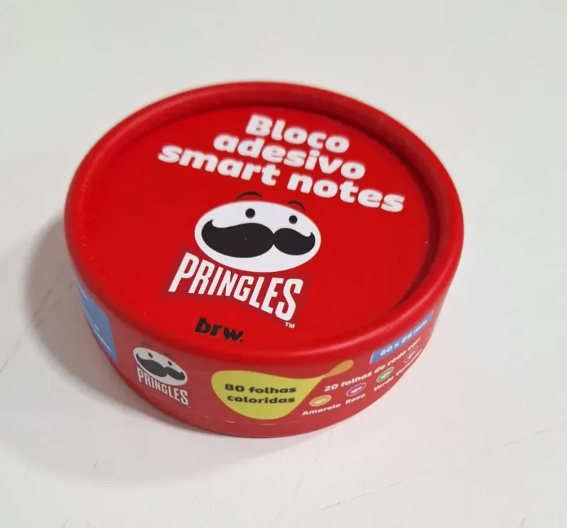 Bloco Adesivo Pringles 4 blocos de 60x66m BRW 1un