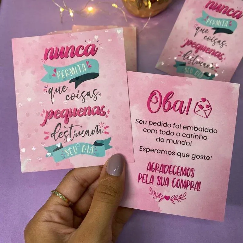 25un Postal Agradecimento Verniz Localizado Nunca Permita