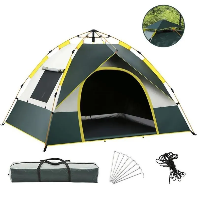 Barraca Camping Automática 2-3 Pessoas 205x205x130 Cm