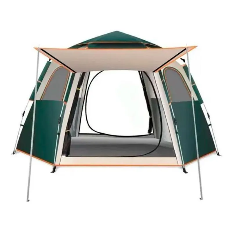 Barraca Camping Automática 280x240x150cm - 4-6 Pessoas
