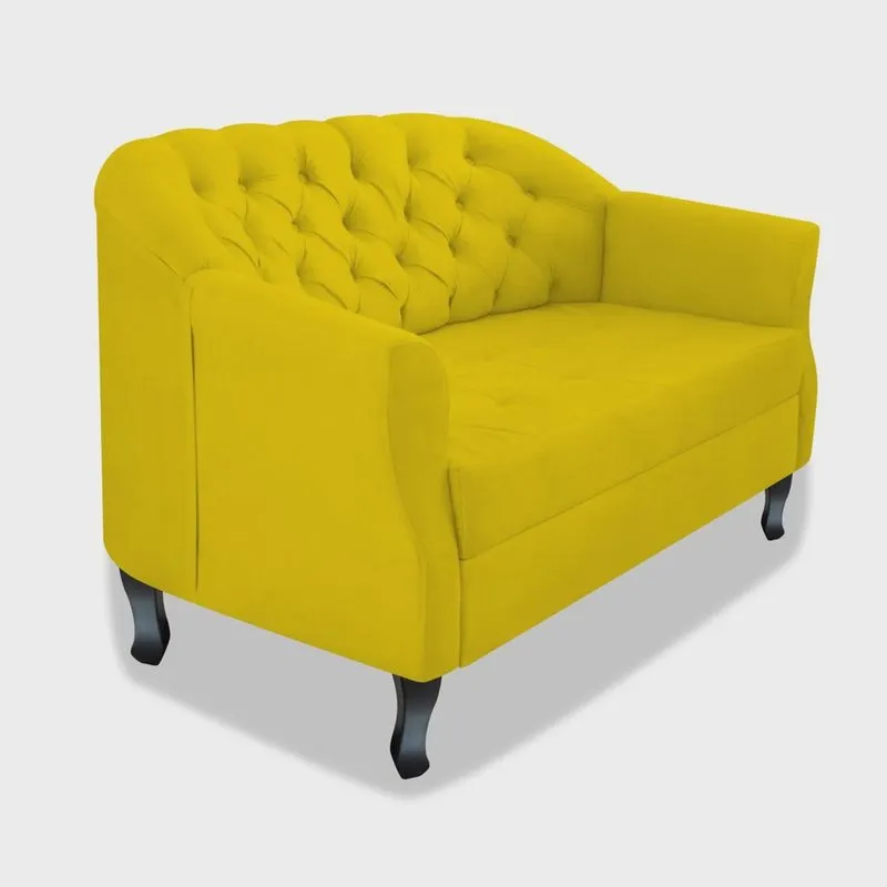 Namoradeira Julia A02 Suede - Amarena Móveis