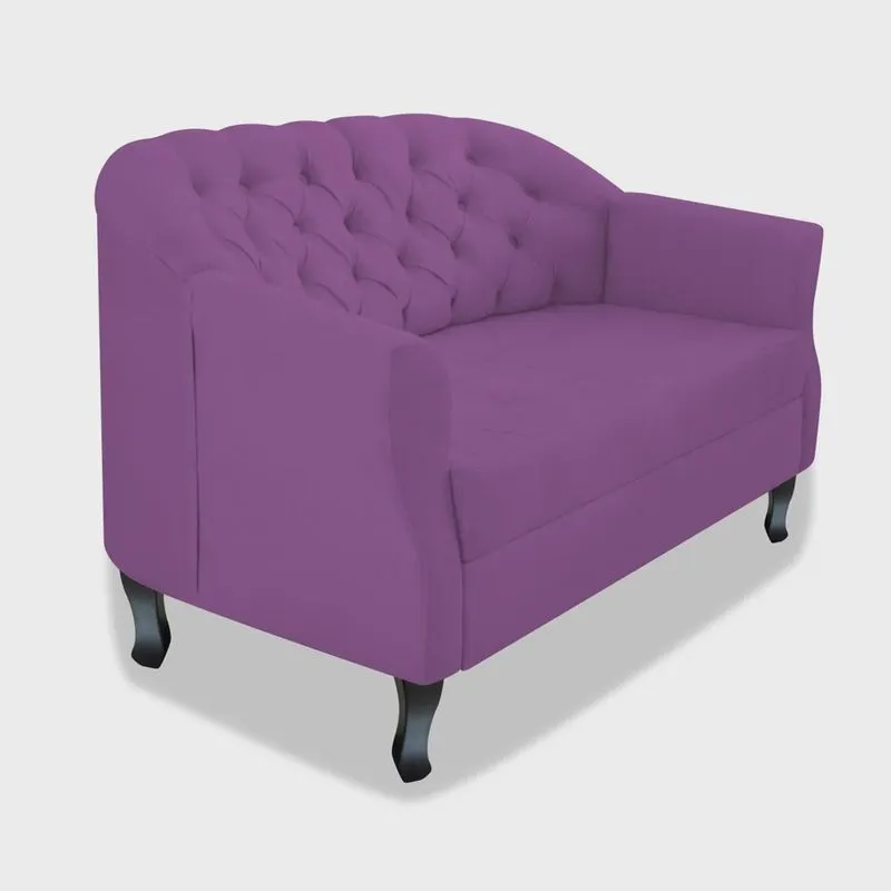 Namoradeira Julia A02 Suede - Amarena Móveis