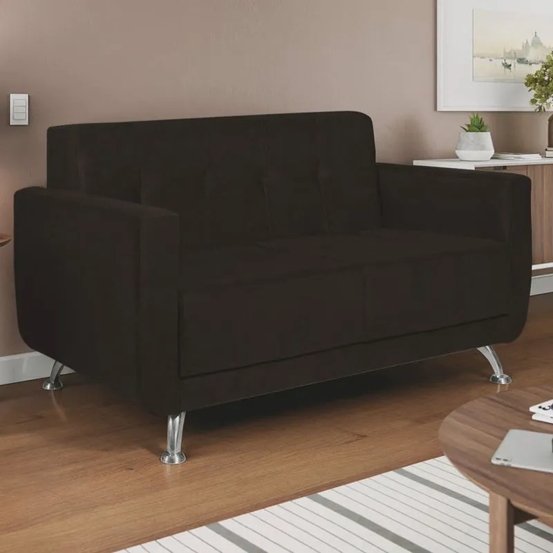 Sofá 2 Lugares Beny Sintético - adj Decor