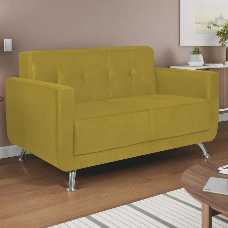 Sofá 2 Lugares Beny Suede - adj Decor