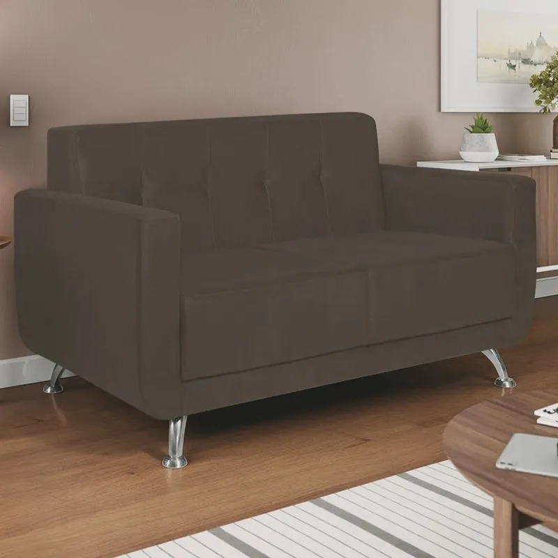 Sofá 2 Lugares Beny Suede - adj Decor