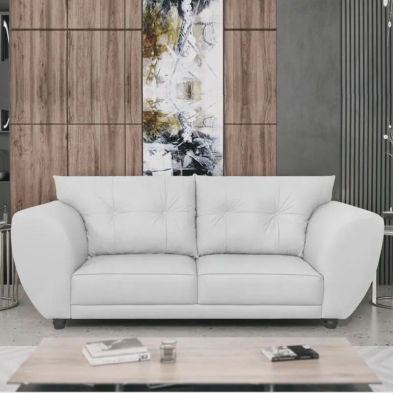 Sofá 2 Lugares Tulipa Sintético - adj Decor