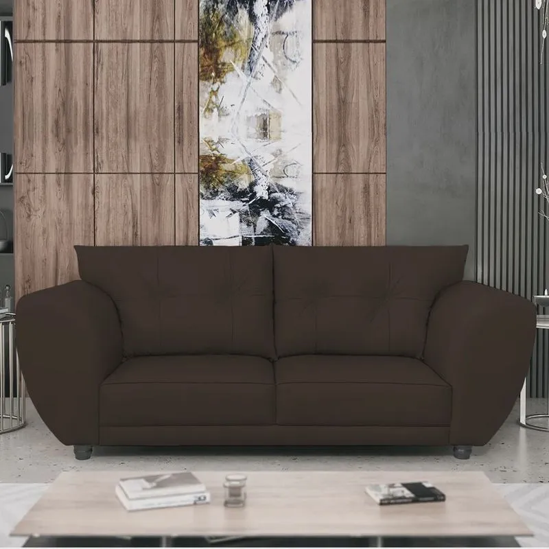 Sofá 2 Lugares Tulipa Sintético - adj Decor