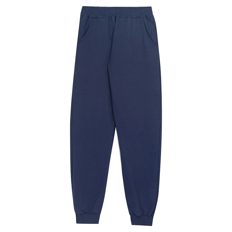 Calça Moletom Básica Peluciada Marinho Randa Mundu - Masculina 12 / Menino