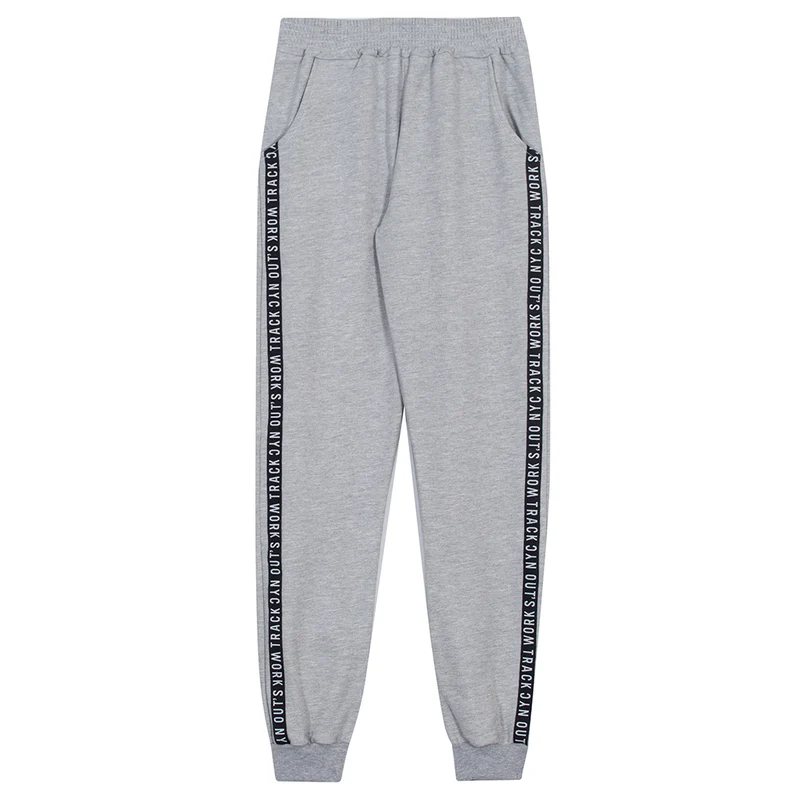 Calça Moletom Peluciado Mescla Faixa Lateral Randa Mundu - Masculina 16 / Menino