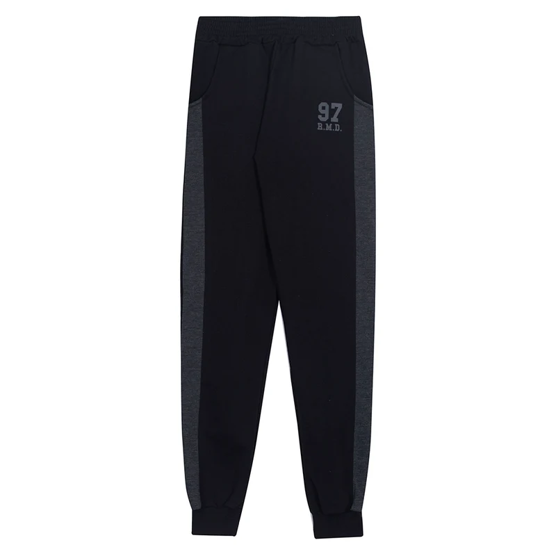 Calça Moletom Peluciada Preta Randa Mundu - Masculina 16 / Menino
