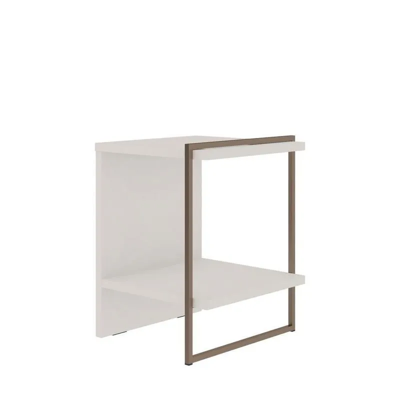 Mesa De Cabeceira - Apoio Infinity Branco