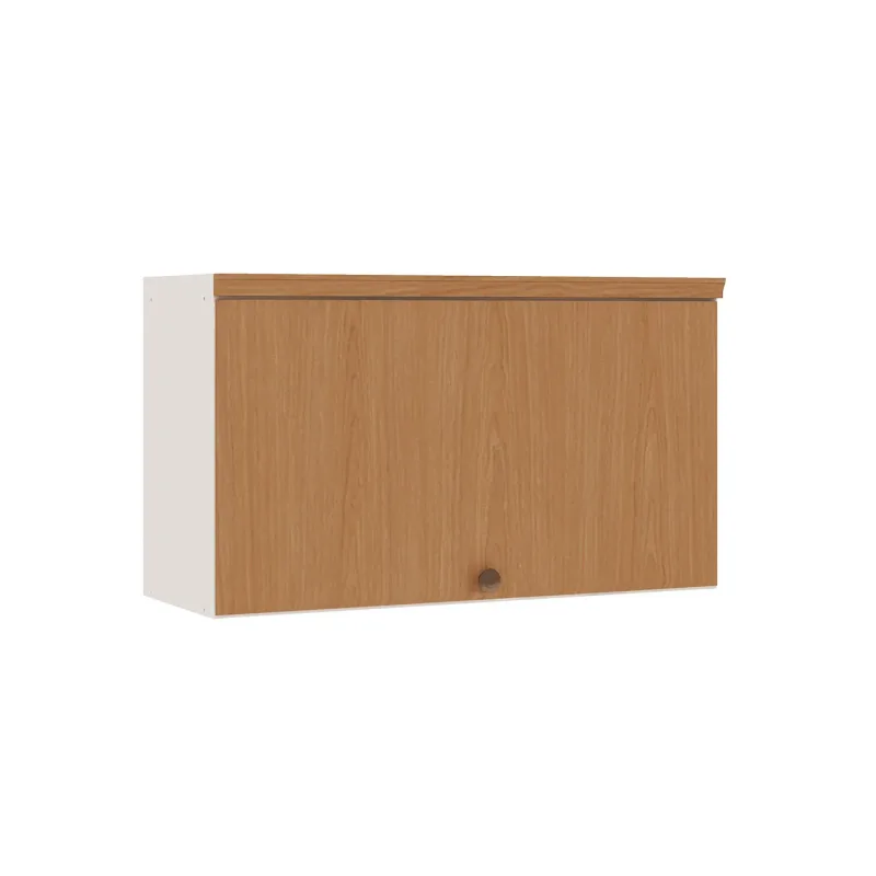 Armário Aéreo 80cm Modulado 100% MDF com 1 Porta Basculante