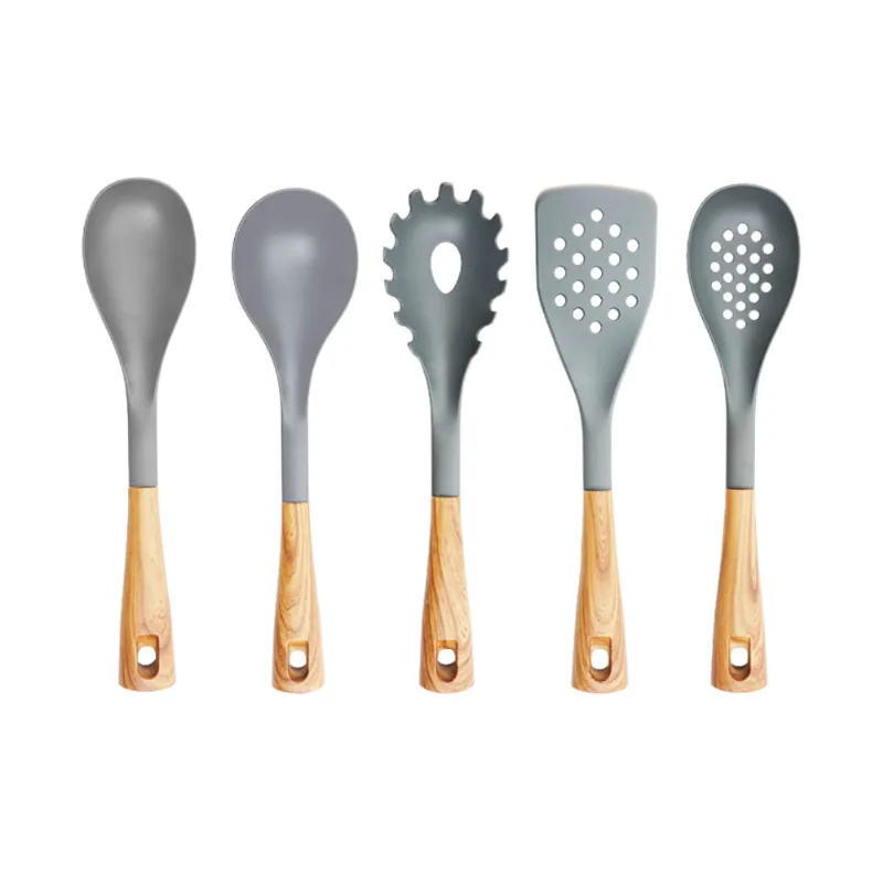 Conjunto Utensílios 5 Peças Nylon Cabo Neuhaus