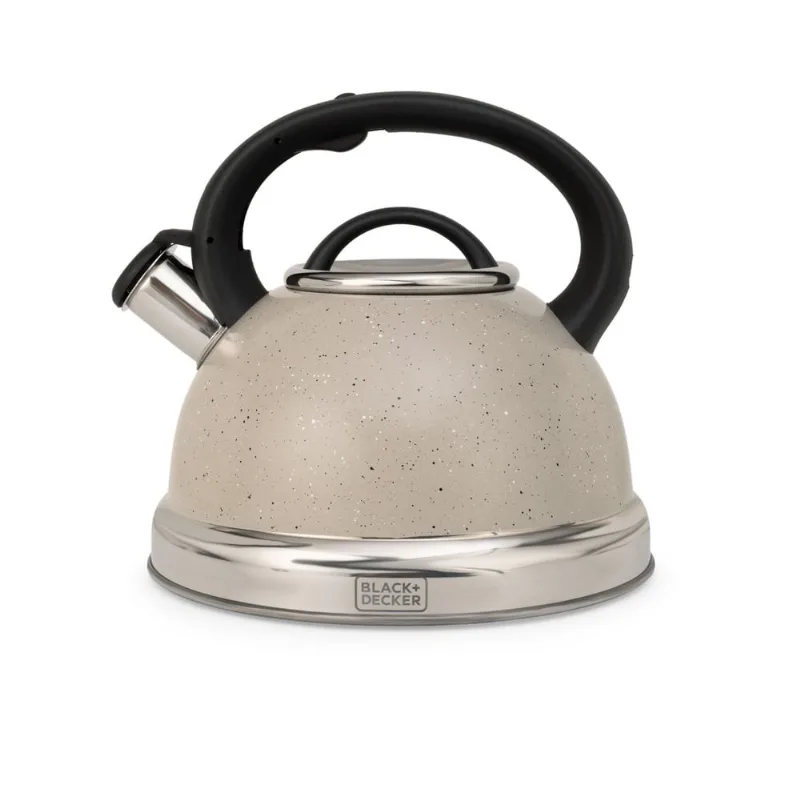 Chaleira Apito Inox Marmorizado Cinza Black Decker 3 Litros