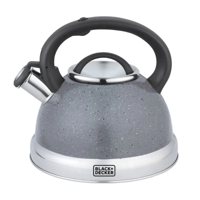 Chaleira Apito Inox Marmorizado Black Decker 3 Litros