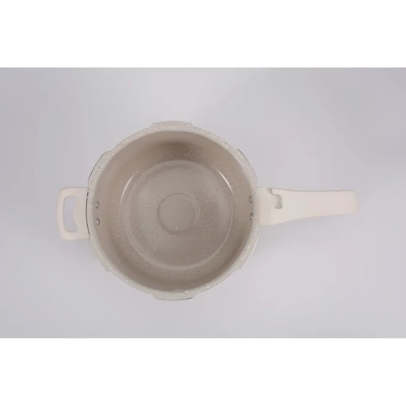 Panela de Pressão Cerâmica Antiaderente Black Decker 4,5 Litros Cream Panela de Pressão Cerâmica Antiaderente Black Decker 4,5 Litros